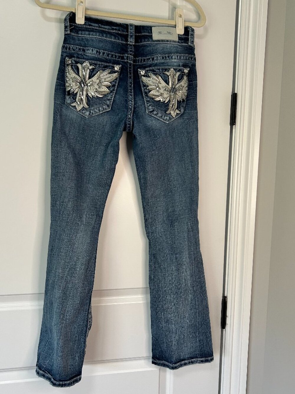 Miss Me Low Rise Tailored Boot Jeans Size 26 EUC